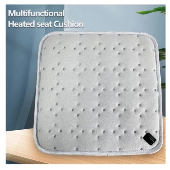 Electric‎ Heated Seat Cushion for Home, Office, Car, Outdoor Fishing, Camping - Picture 6 of 8